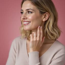 DIY Breast milk Box – Set: 12mm Necklace "Circle of Life" + Ring - thumbnail 5