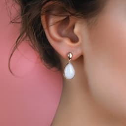 DIY Breast milk Box – Set: Necklace "Together" + Earrings - thumbnail 4